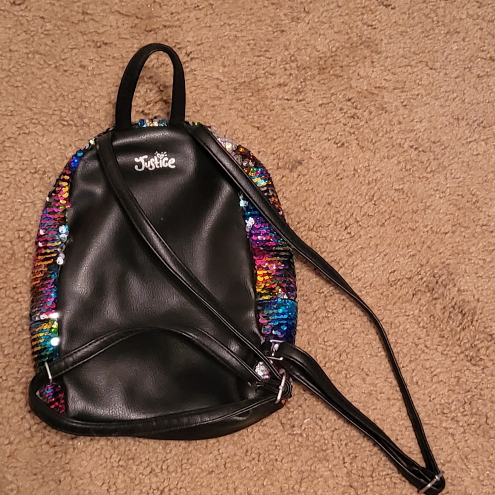Justice Sequin Backpack - Picture 2 of 5